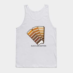 Black Lives matters-color chart Tank Top